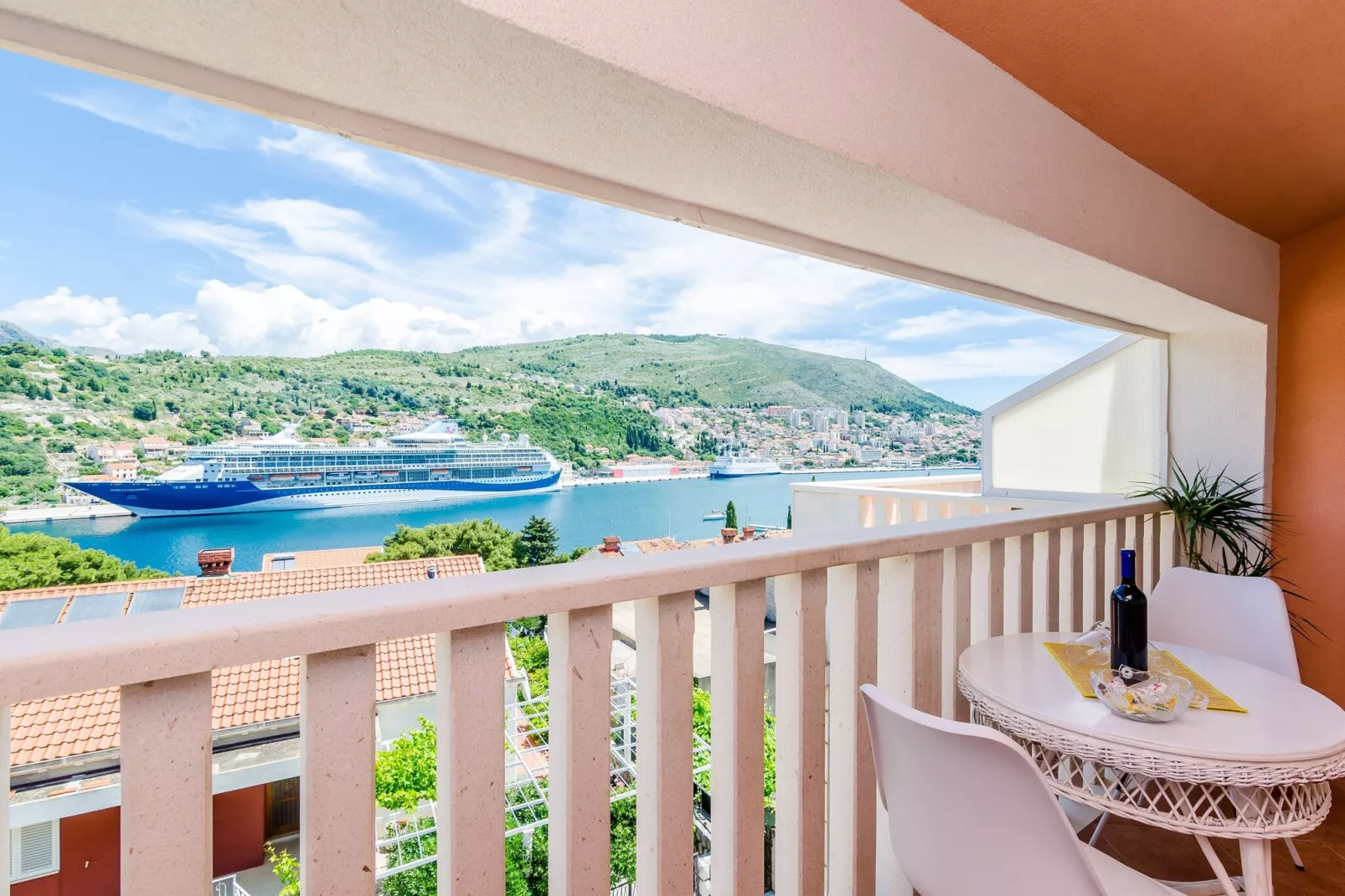 Guest House Avdic - Studio Apartment with Balcony and Sea View-View