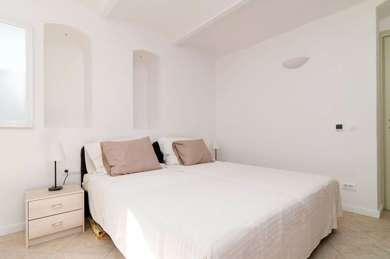 Apartments Carmen & Tosca - Two-Bedroom Apartment with Terrace-Schlafzimmer