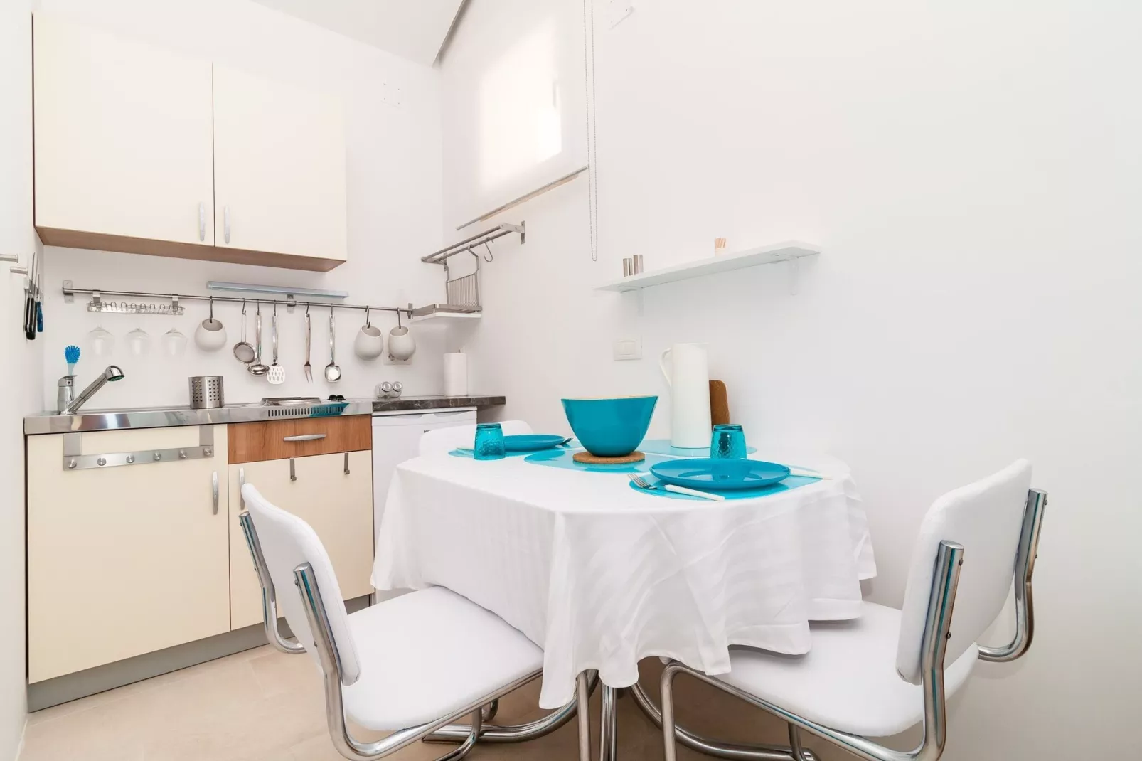 Apartments Carmen & Tosca -Studio with Patio-Cuisine