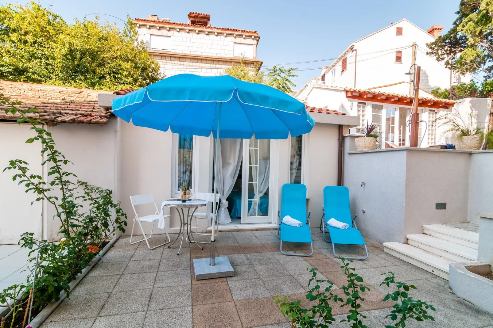 Apartments Carmen & Tosca -Studio with Patio-Terrasse