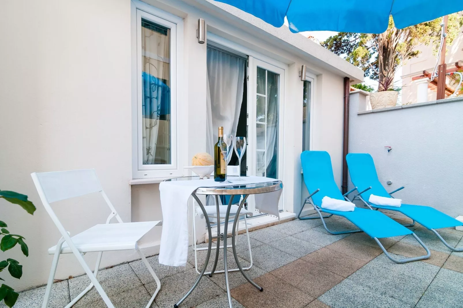 Apartments Carmen & Tosca -Studio with Patio-Terrasse