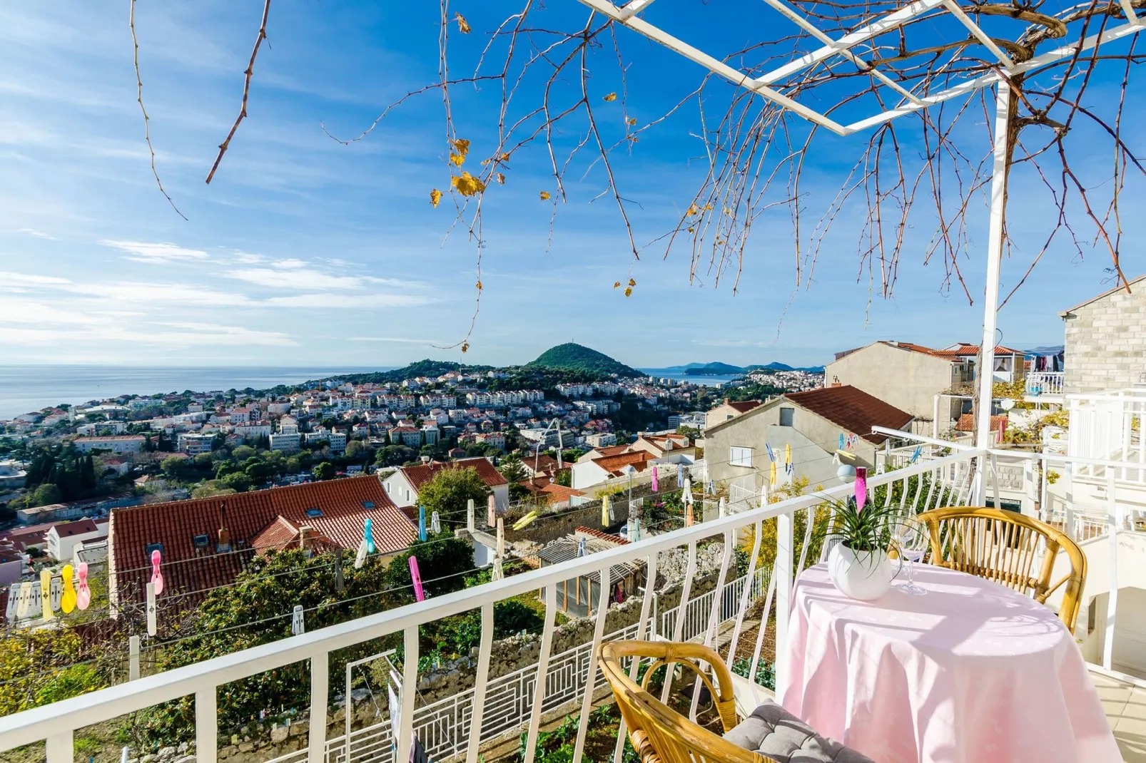 Rooms Batina - Double Room-1-Terrace balcony