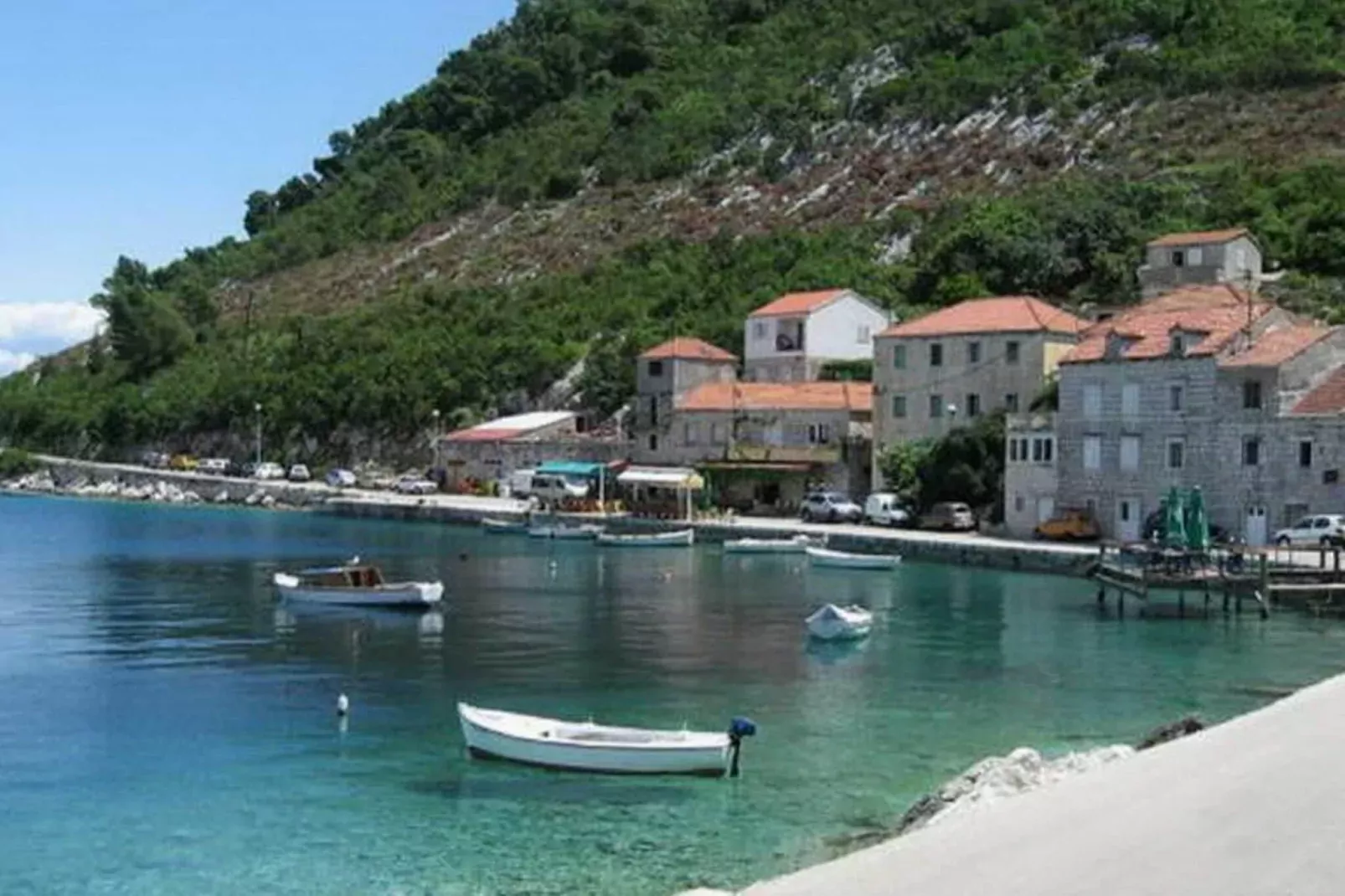 Apartments Laura Mljet - One Bedroom Apartment with Balcony and Sea View-View
