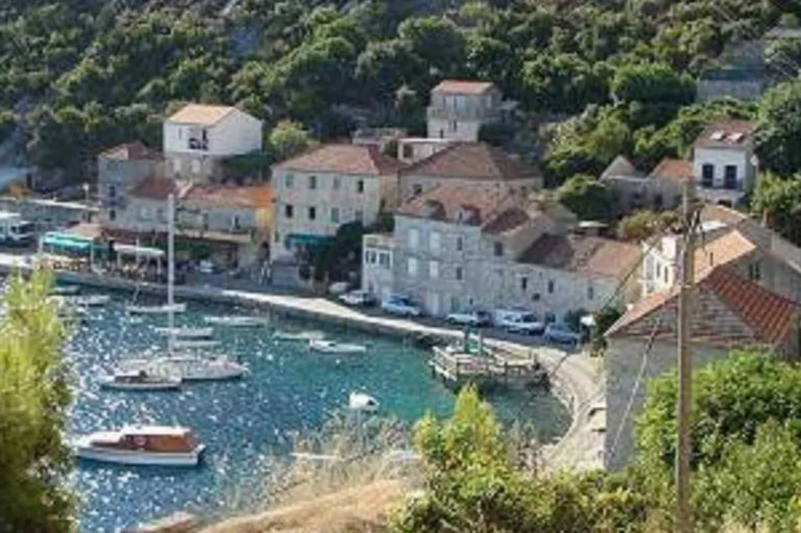 Apartments Laura Mljet - One Bedroom Apartment with Balcony and Sea View-View