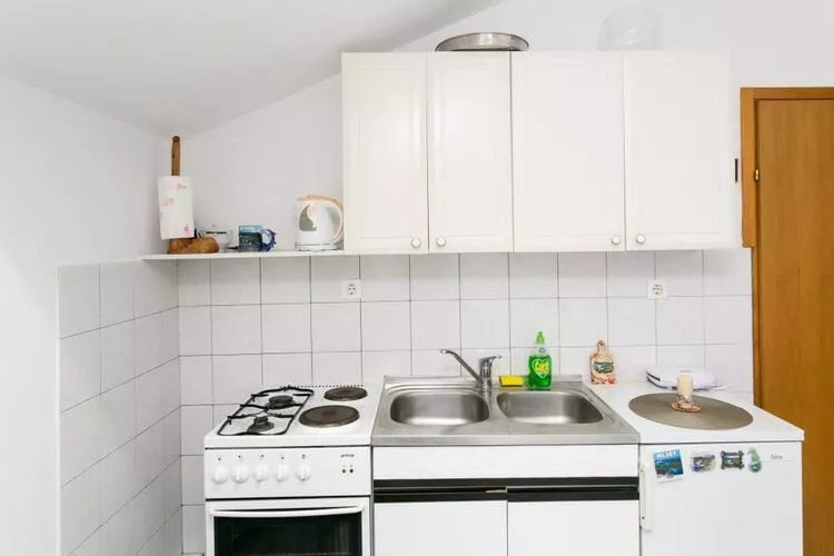 Apartments Laura Mljet - Comfort One Bedroom Apartment with Balcony and Sea View-Cuisine