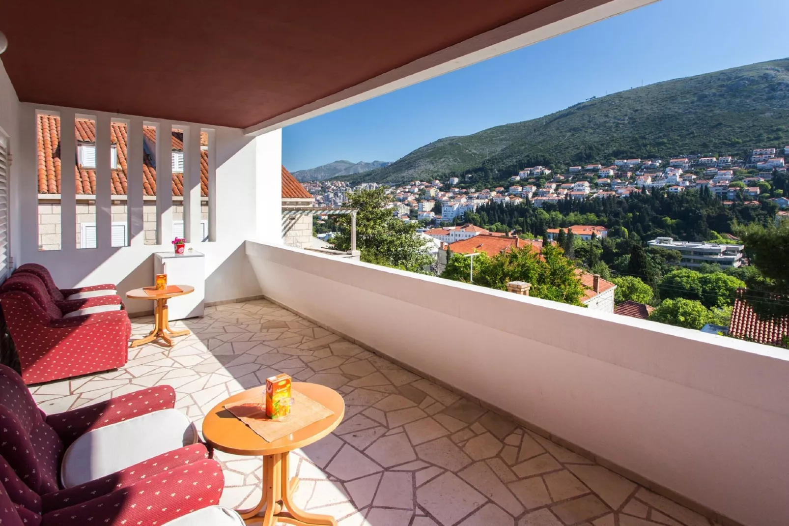 Guest House Ljubica - Double Room with External Bathroom -1-Terrassenbalkon