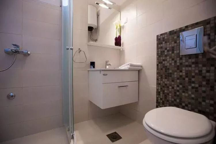 Villa Roza - One-Bedroom Apartment with Balcony-Badezimmer