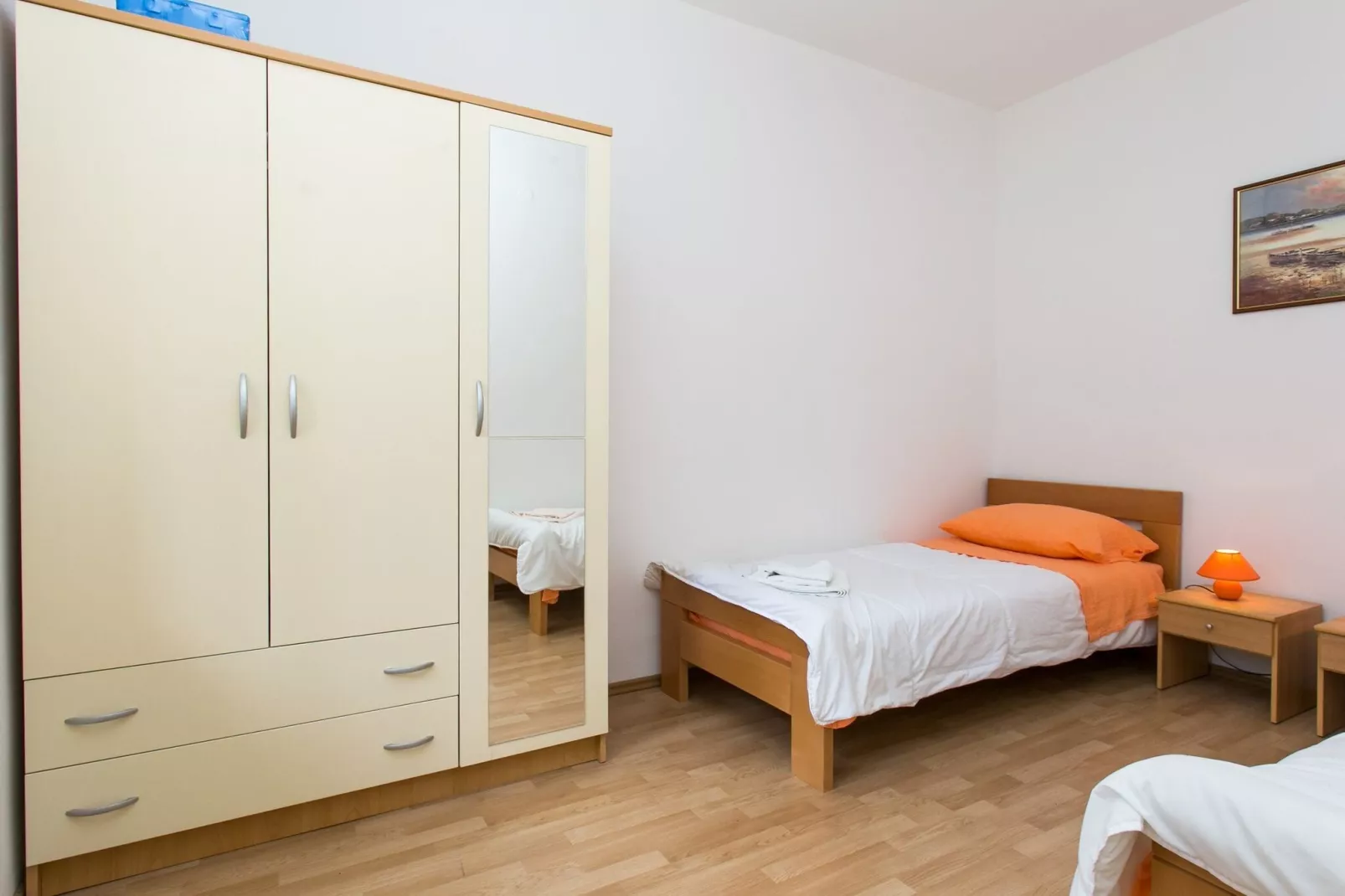 Apartments Garden - One-Bedroom Apartment with Terrace (2 Adults)-Chambre
