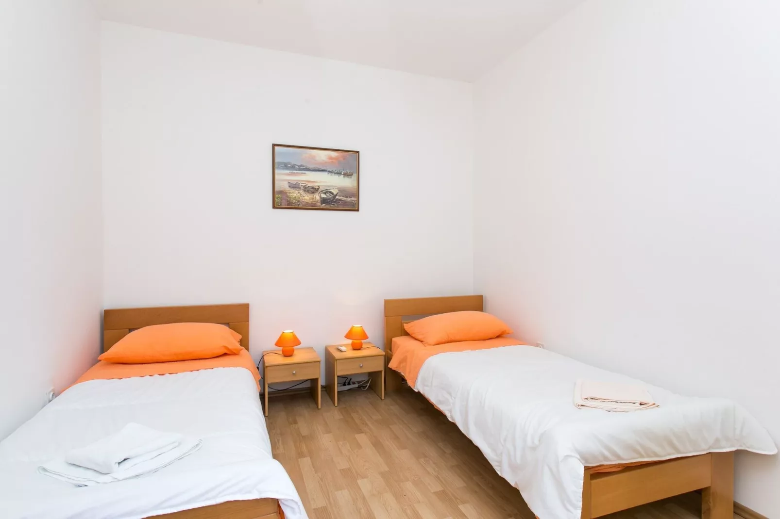Apartments Garden - One-Bedroom Apartment with Terrace (2 Adults)-Chambre