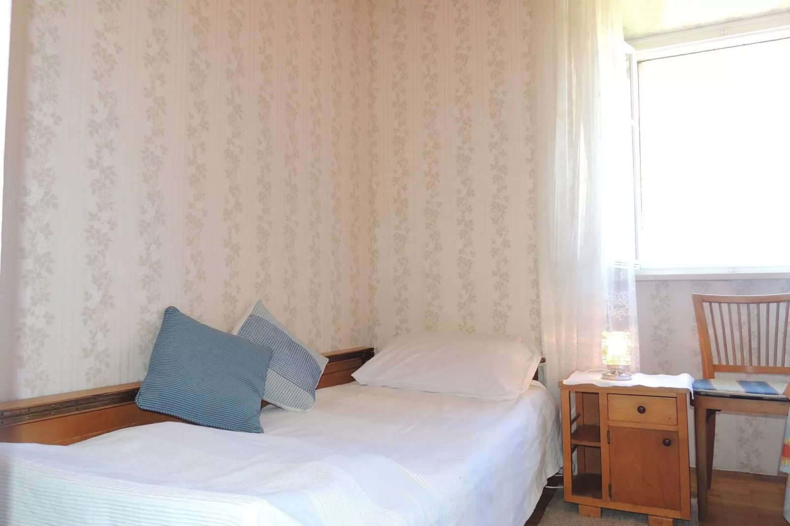 Villa Hortenzia -  Three-Bedroom Apartment with Terrace and Sea View-Chambre