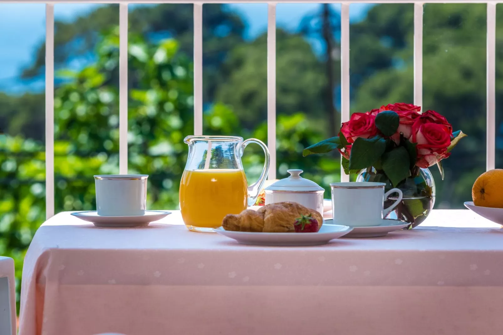 Apartment Lena - Three-Bedroom Apartment with Balcony and Sea View-Terrassenbalkon