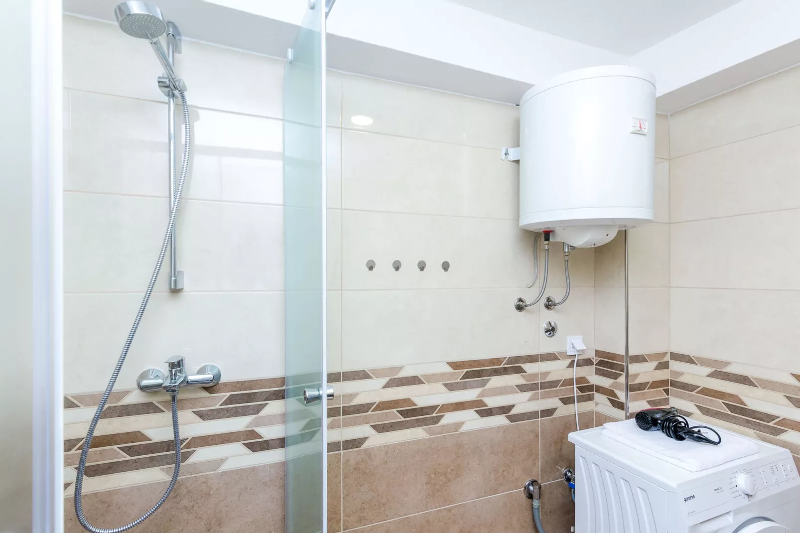 Apartments Paula - One Bedroom Apartment with Shared Terrace-Salle de bain
