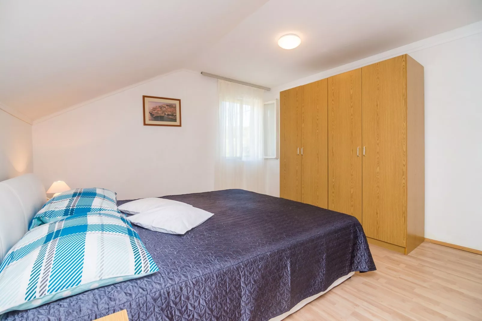 Villa Desin - Three Bedroom Apartment with Terrace and Garden View-Bedroom