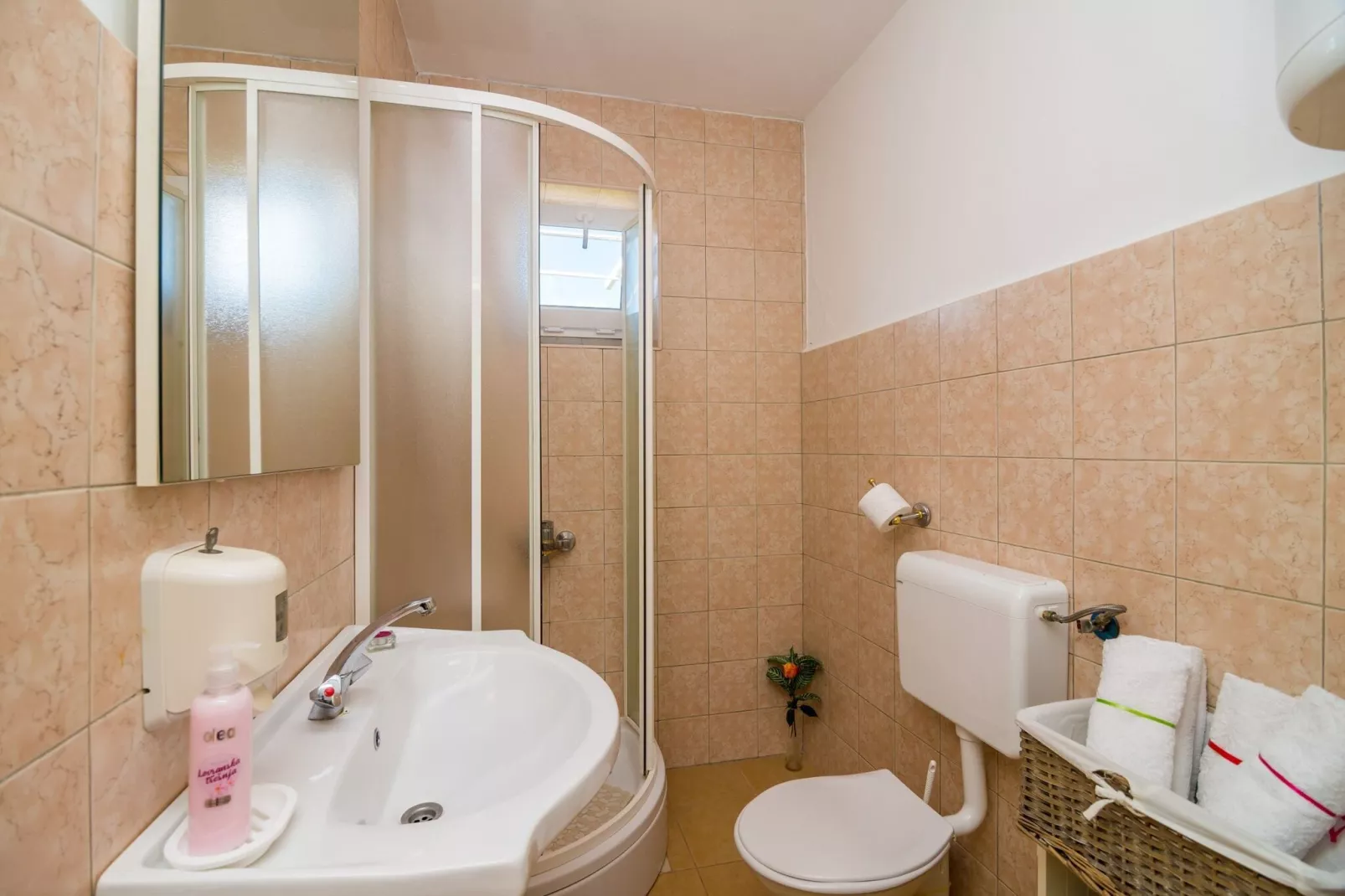 Villa Desin - Three Bedroom Apartment with Terrace and Garden View-Bathroom