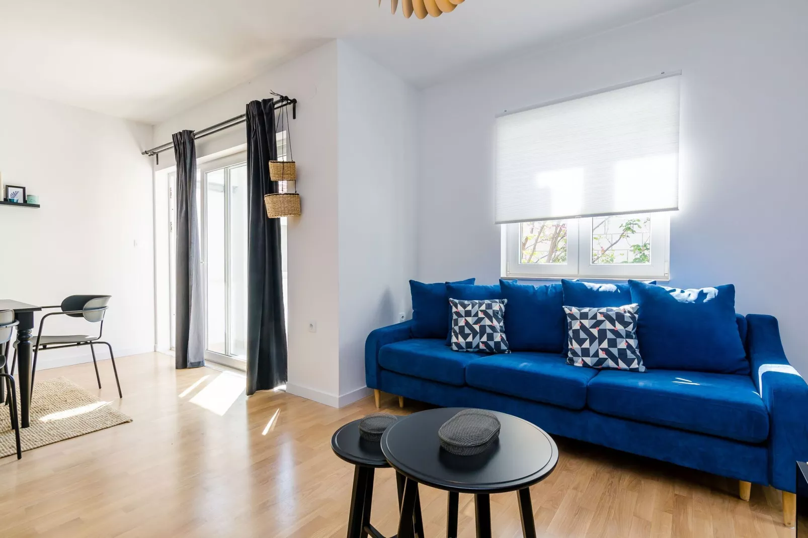 Apartment Sea Shell - Triplex Three-Bedroom Apartment with Terrace-Living room