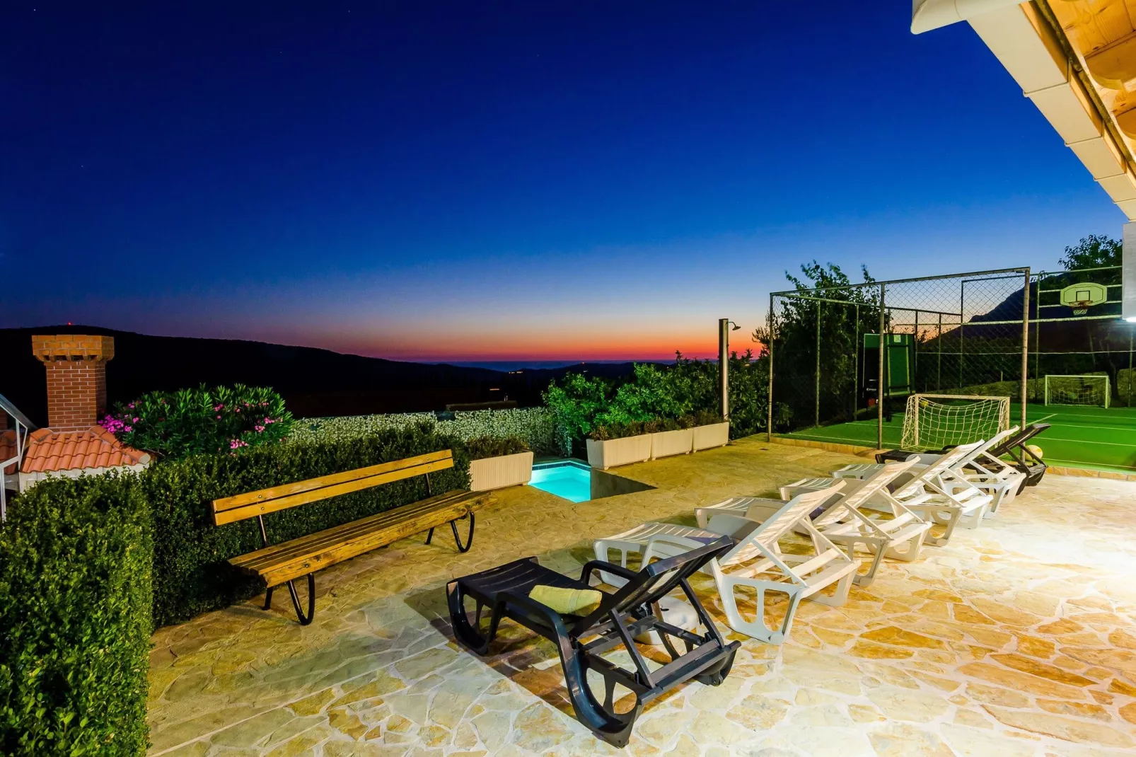 Villa Mateo - Three Bedroom Apartment with Terrace and Private Pool-Terrace