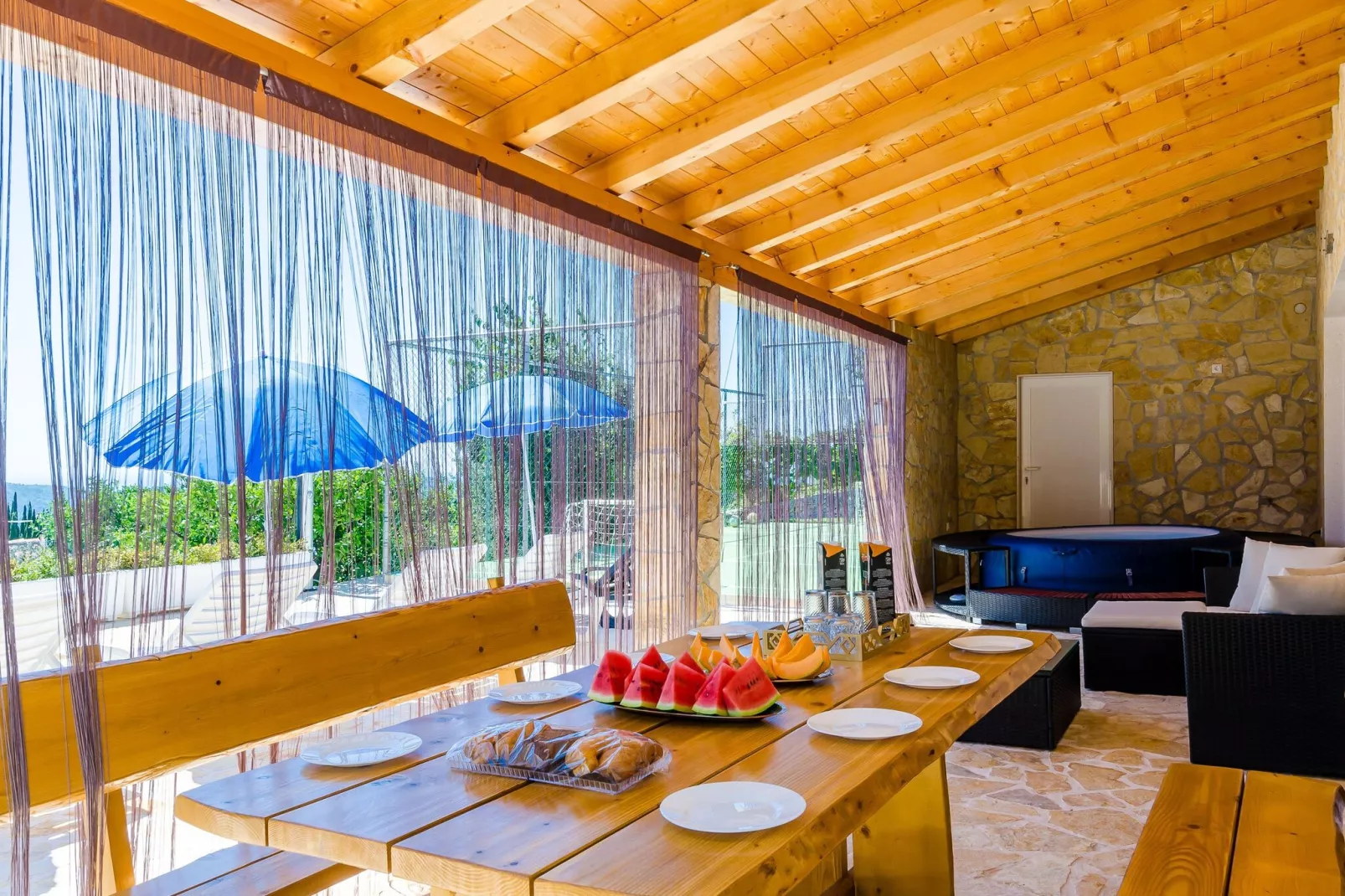 Villa Mateo - Three Bedroom Apartment with Terrace and Private Pool-Terrace