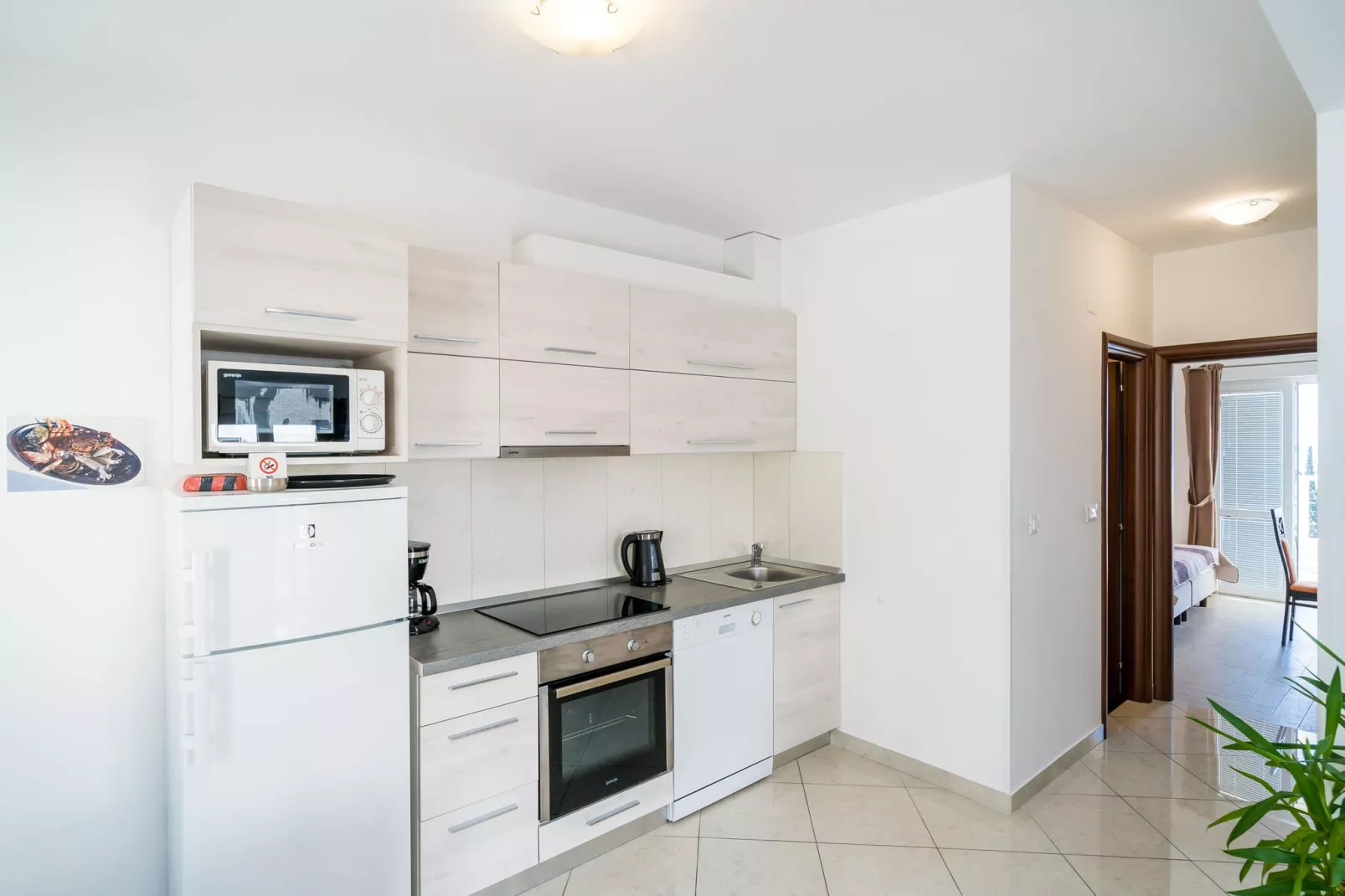 Villa Samba - Two-Bedroom Apartment with Terrace and Sea View - A4+1-Kitchen