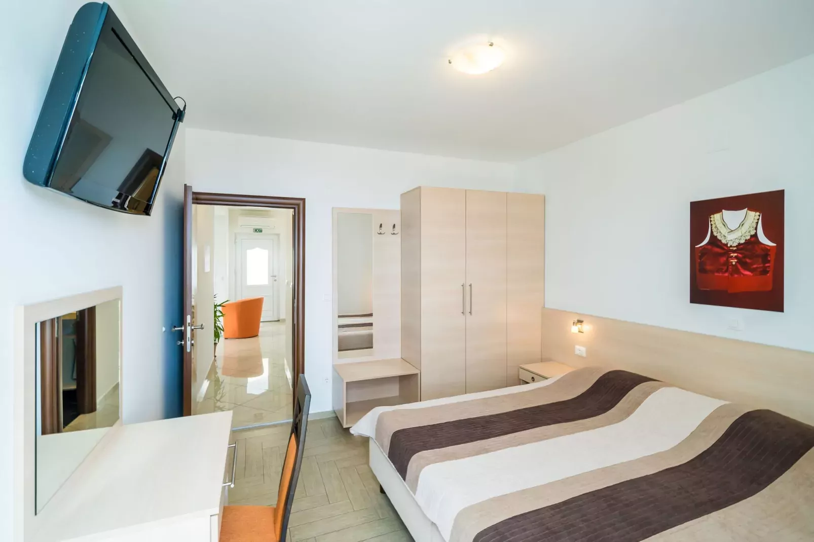 Villa Samba - Two-Bedroom Apartment with Terrace and Sea View - A4+1-Bedroom