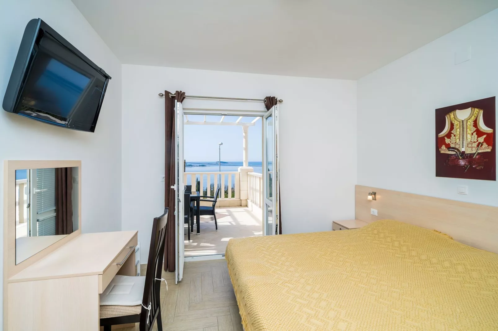 Villa Samba - Two-Bedroom Apartment with Terrace and Sea View - A4+1-Bedroom