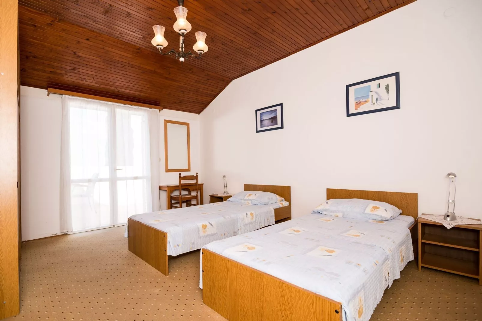Apartment Srđ - Two-Bedroom Apartment with Balcony and Sea View-Schlafzimmer