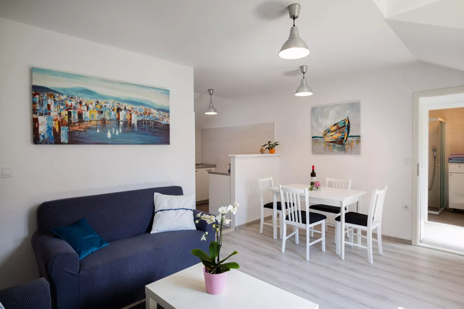 Apartments Katarina - Two-Bedroom Apartment (4 Adults) - Između Ribnjaka Street no.1 - #2-Salon
