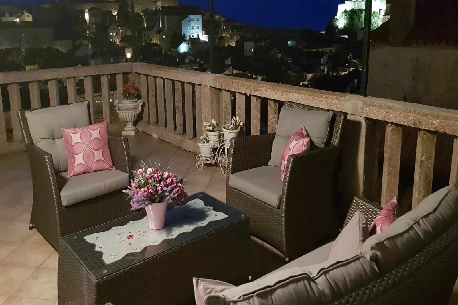 Apartment Little Star - Two Bedroom Apartment with Terrace-Terrasse
