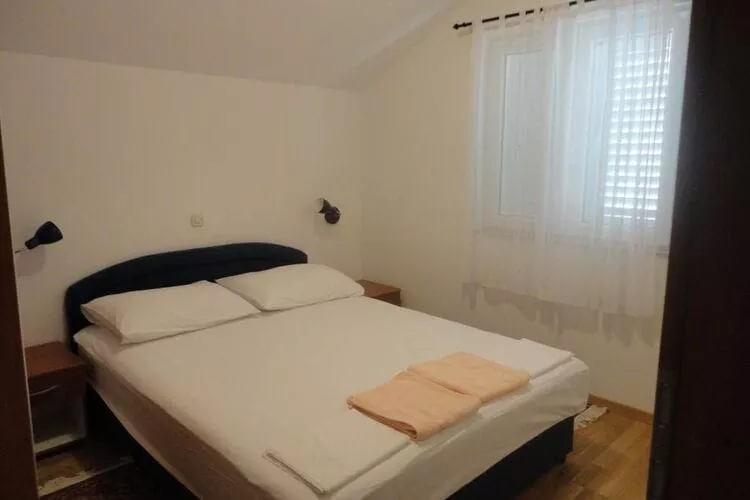 Apartments Marija Slano- Two-Bedroom Apartment with Balcony and Sea View - 2 (B)-Bedroom
