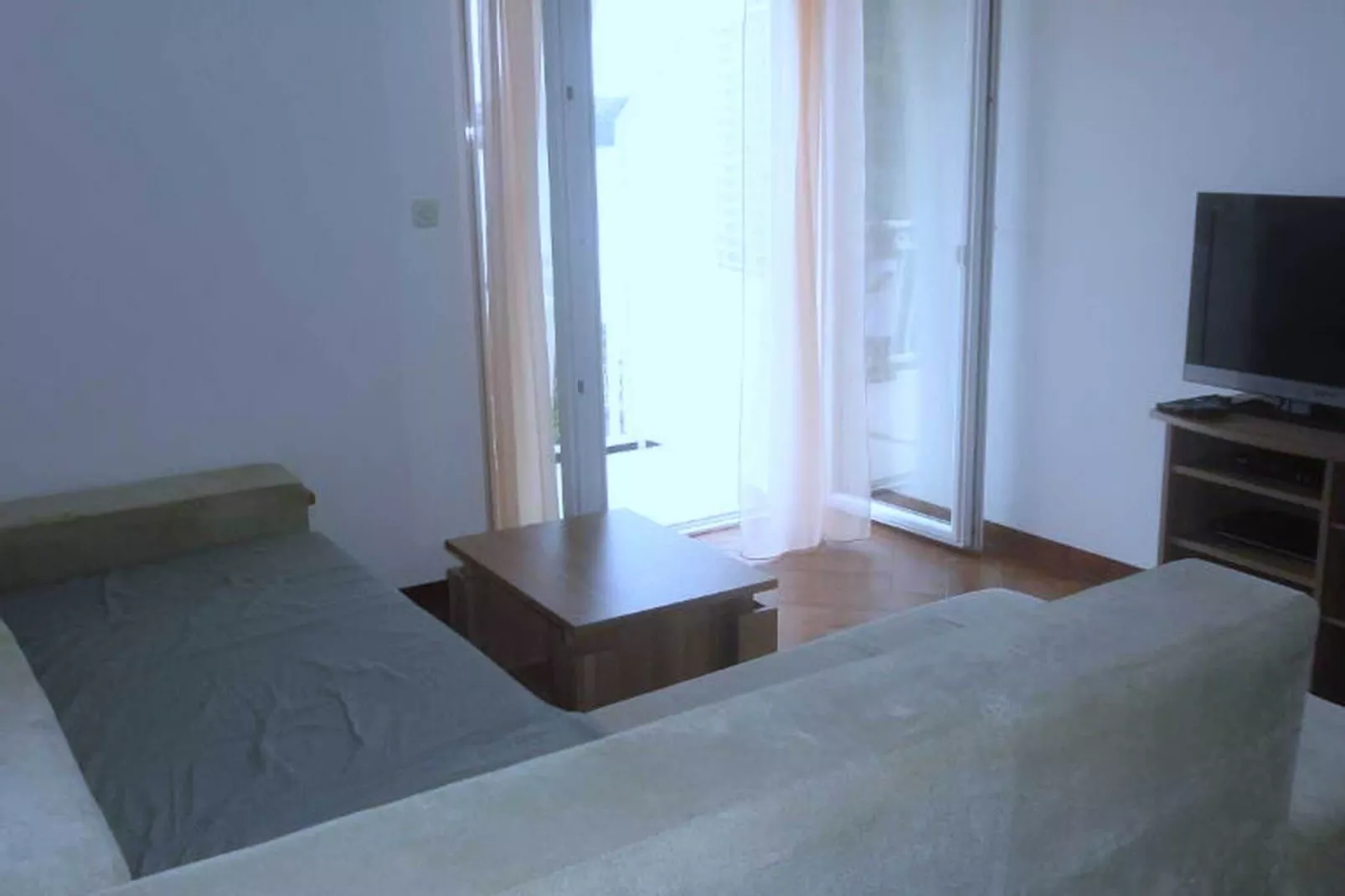Apartments Marija Slano- Two-Bedroom Apartment with Balcony and Sea View - 2 (B)-Bedroom