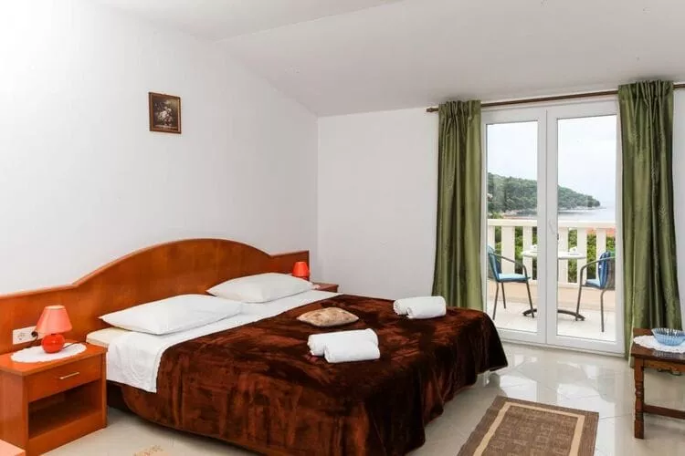Apartments Ana Lopud - Studio with Balcony and Sea View-5-Bedroom