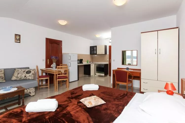 Apartments Ana Lopud - Studio with Balcony and Sea View-5-Bedroom
