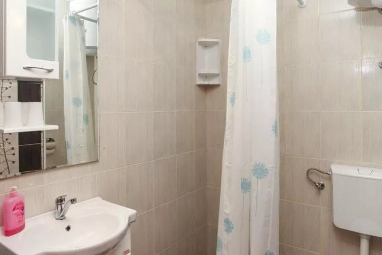 Apartments Ana Lopud - Studio with Balcony and Sea View-5-Bathroom