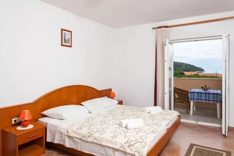 Apartments Ana Lopud - Studio with Balcony and Sea View-2-Bedroom