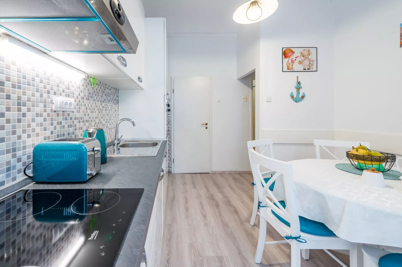 Old Town Finest - Two-Bedroom Apartment (4+2 Adults) - Lucarica 4 Street (First floor)-Cuisine