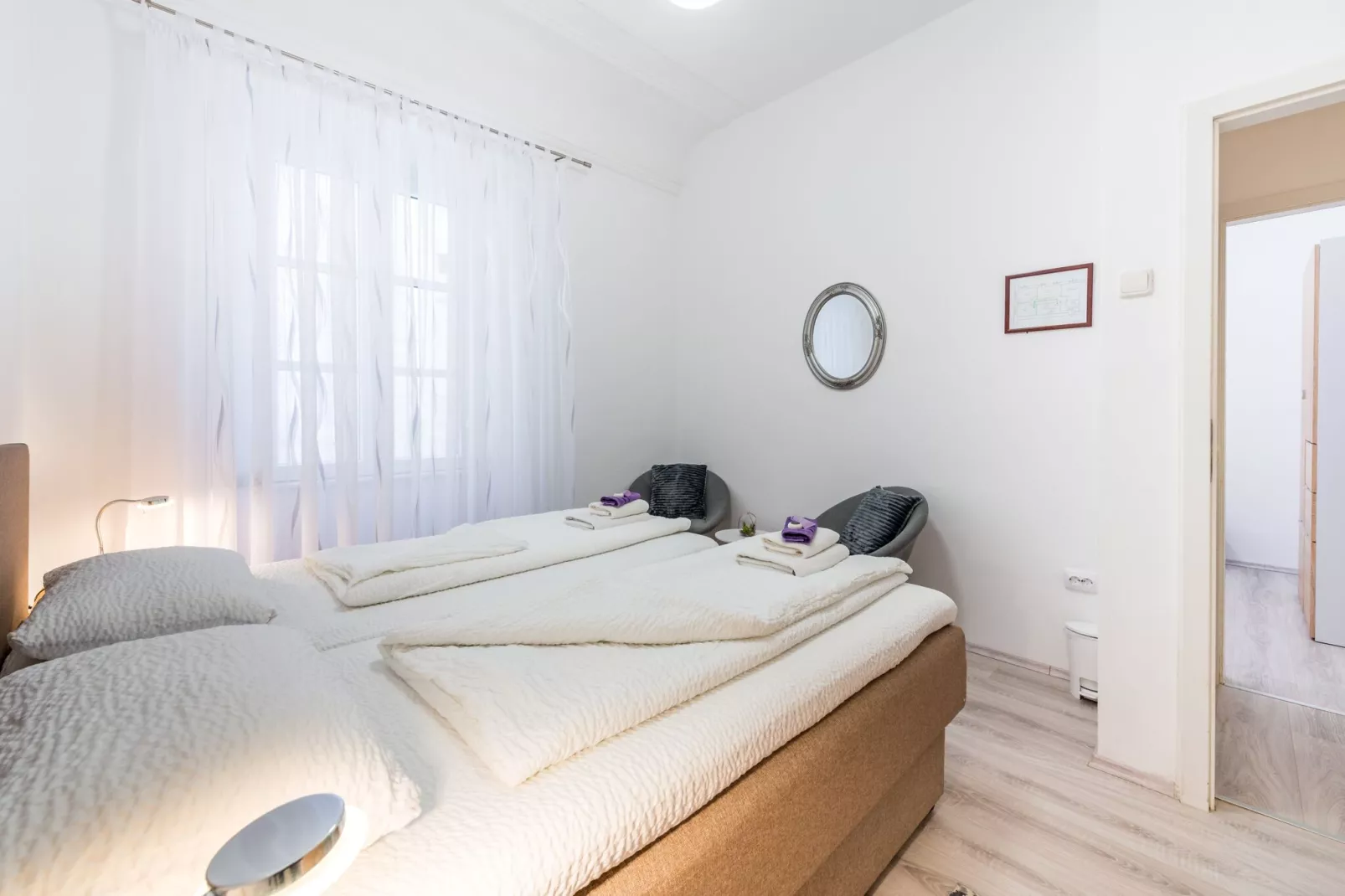 Old Town Finest - Two-Bedroom Apartment (4+2 Adults) - Lucarica 4 Street (First floor)-Chambre