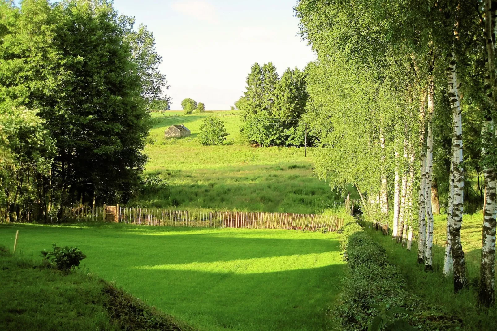 Les Vateaux-View in summer