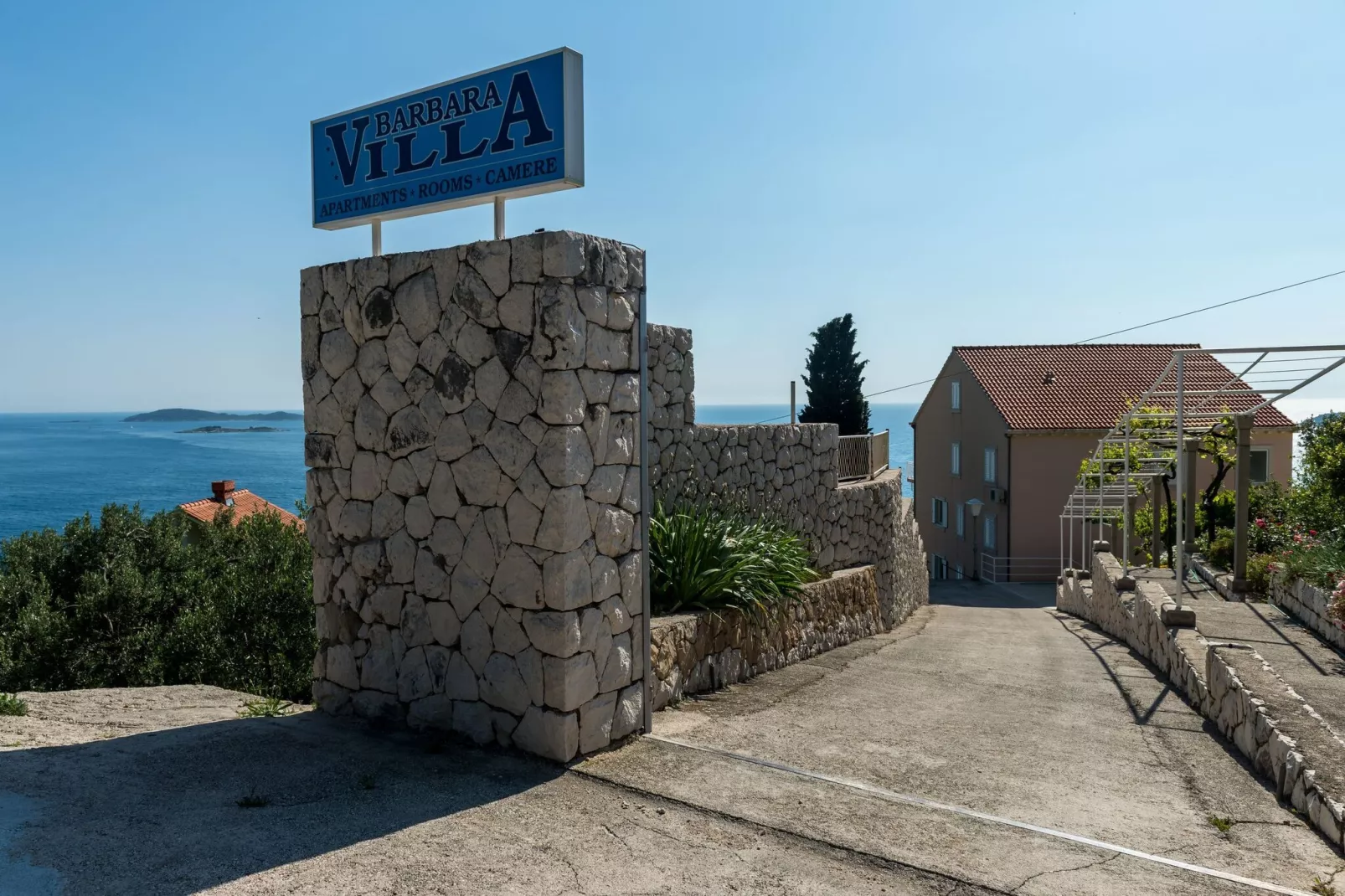 Villa Barbara - Studio with Terrace and Sea View  (br.3)-Extérieur