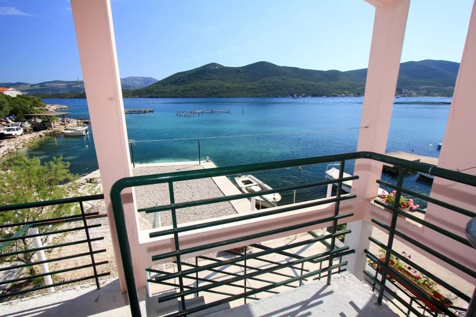 Apartments Ereš Zuronja-One-Bedroom Apartment with Sea View 2-Aussicht