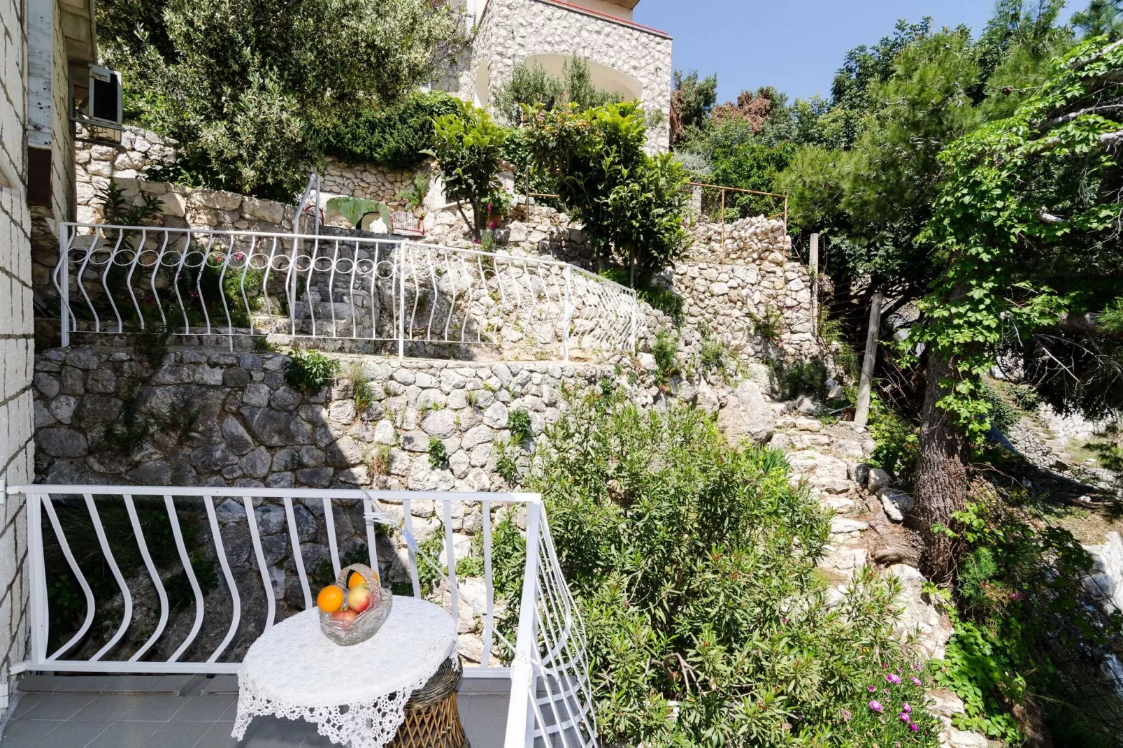 Guest House Daniela - Double Room with Balcony and Sea View - SOBA 4-Terrace balcony