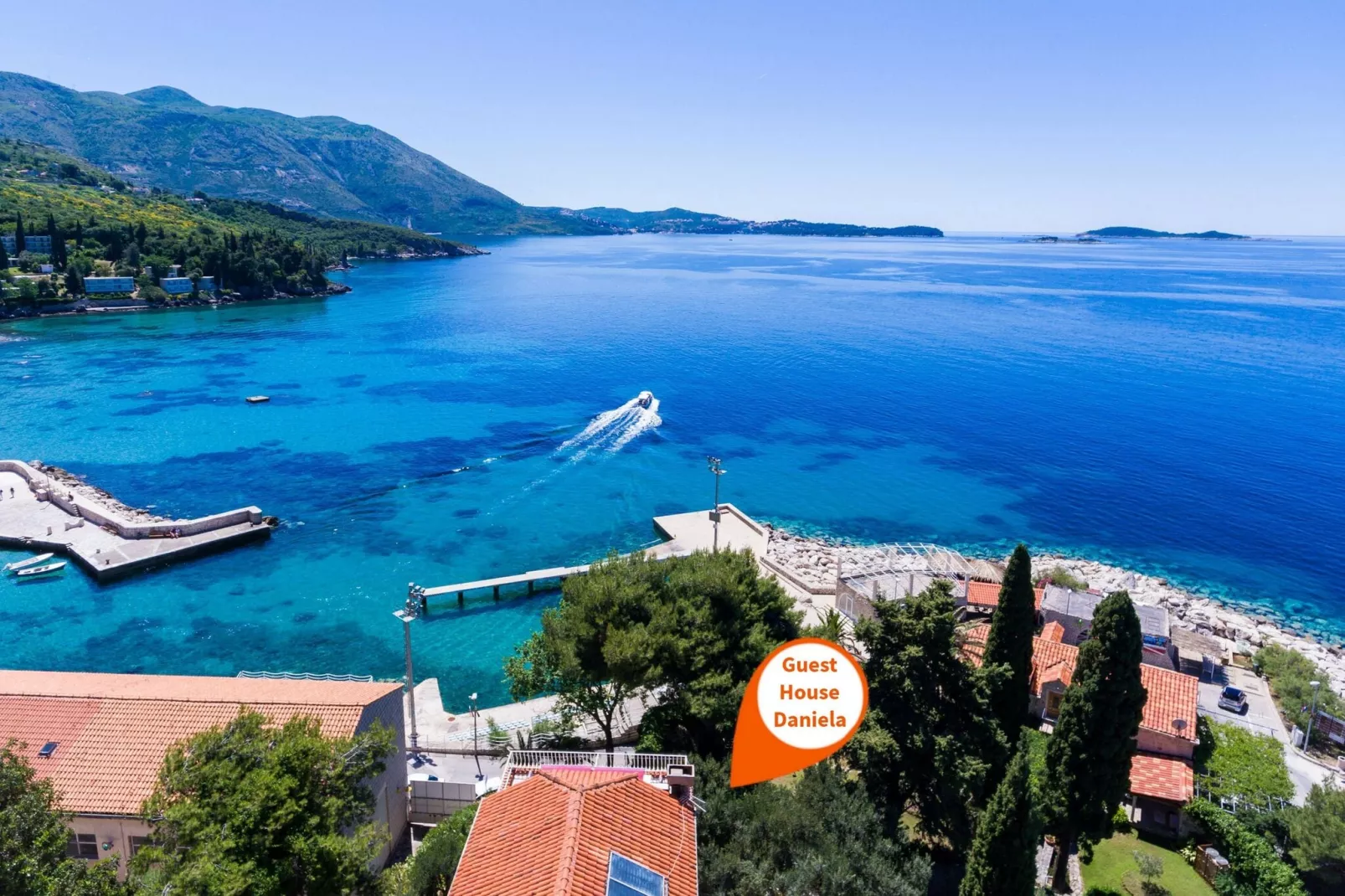 Guest House Daniela - Comfort Double Room with Sea View - SOBA 2-Aussicht