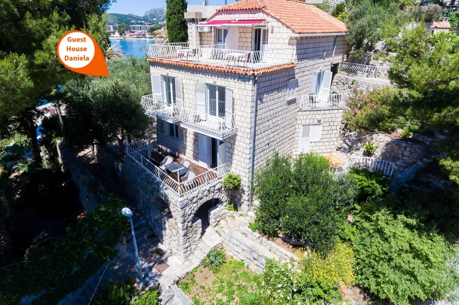 Guest House Daniela - Comfort Double Room with Sea View - SOBA 2-Aussicht