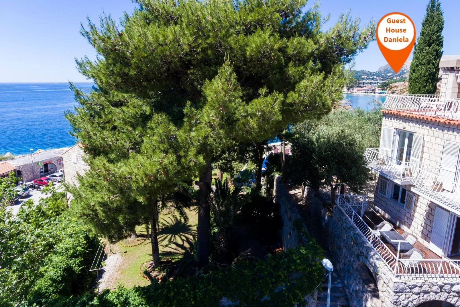 Guest House Daniela - Superior Double Room with Sea View - SOBA 6-Aussicht
