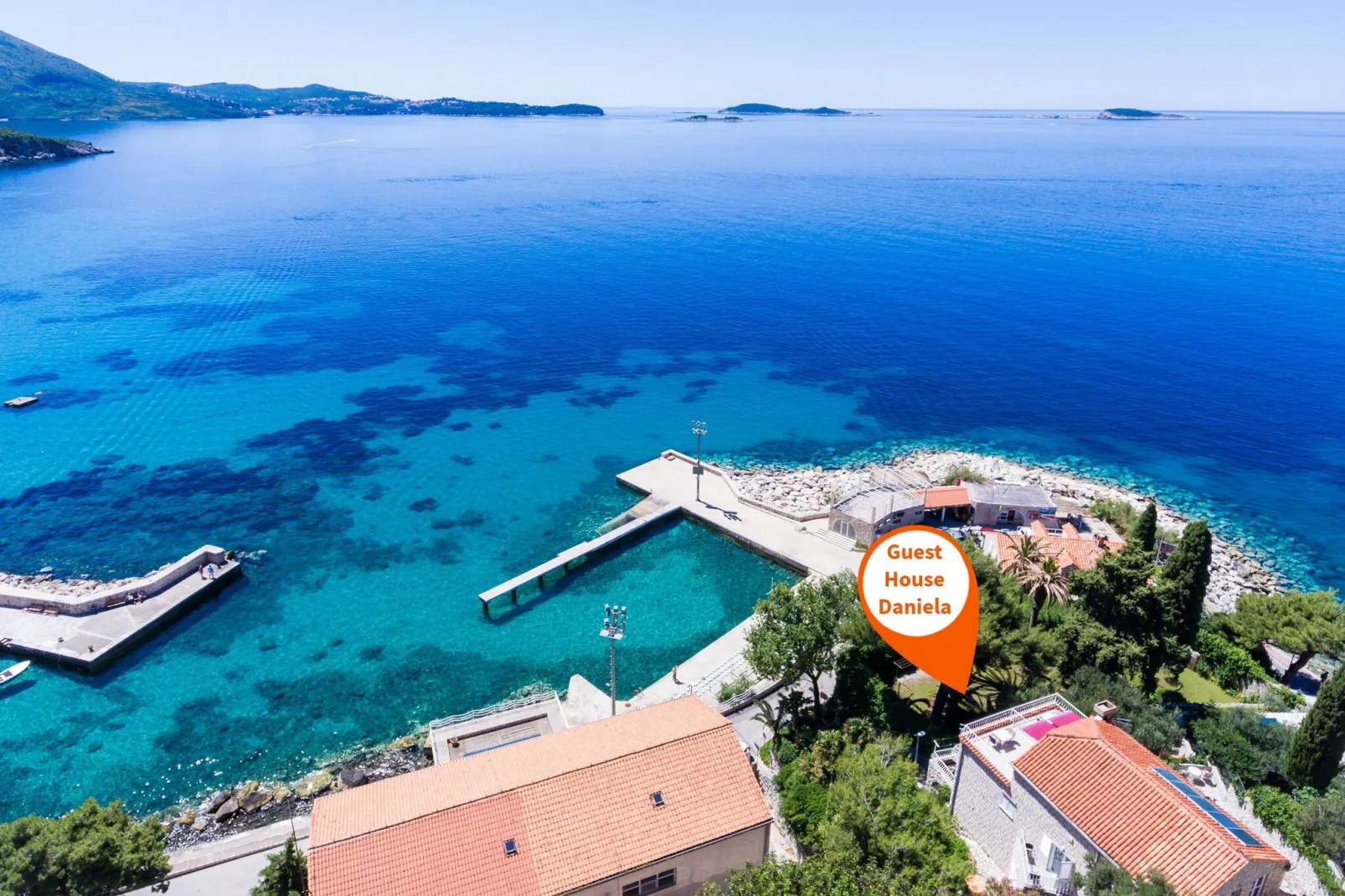 Guest House Daniela - Double Room with Private External Bathroom and Patio - SOBA 3-View