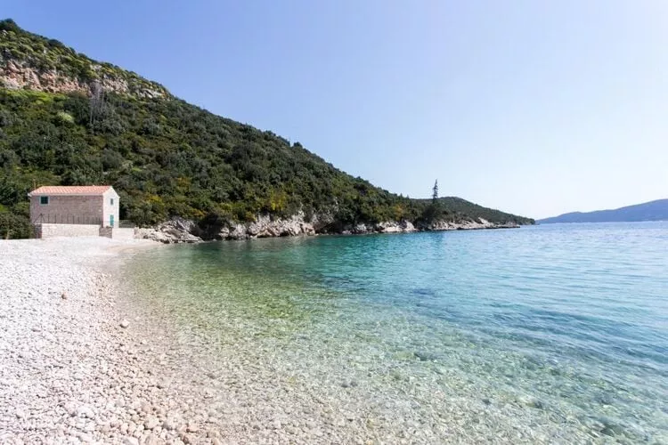 Apartment Marko - Three-Bedroom Apartment with Terrace and Sea View (Brsečine)-Ambiente