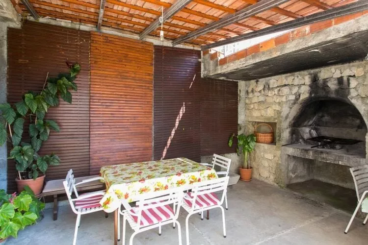 Apartment Marko - Three-Bedroom Apartment with Terrace and Sea View (Brsečine)-Terrasse
