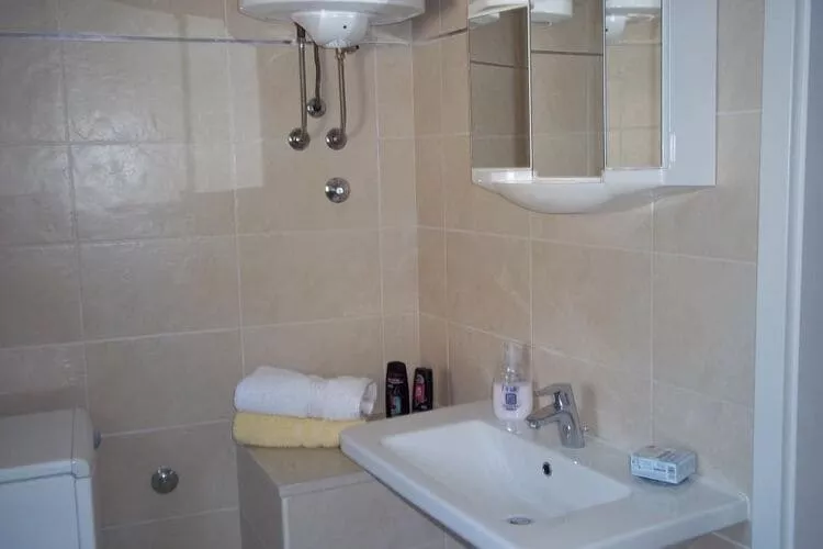 Apartment Sunshine - Two Bedroom Apartment with Sea View-Bathroom