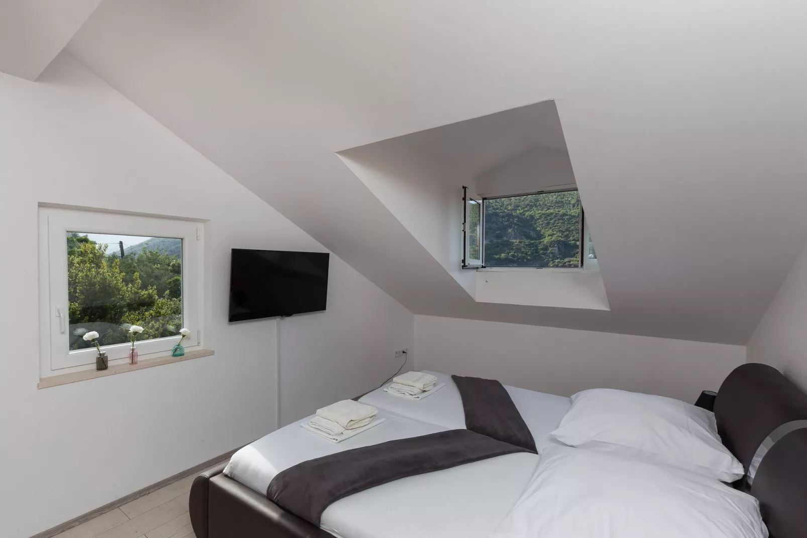 Villa Celenca - Superior Two Bedroom Apartment with Terrace and Sea View - A5-Chambre