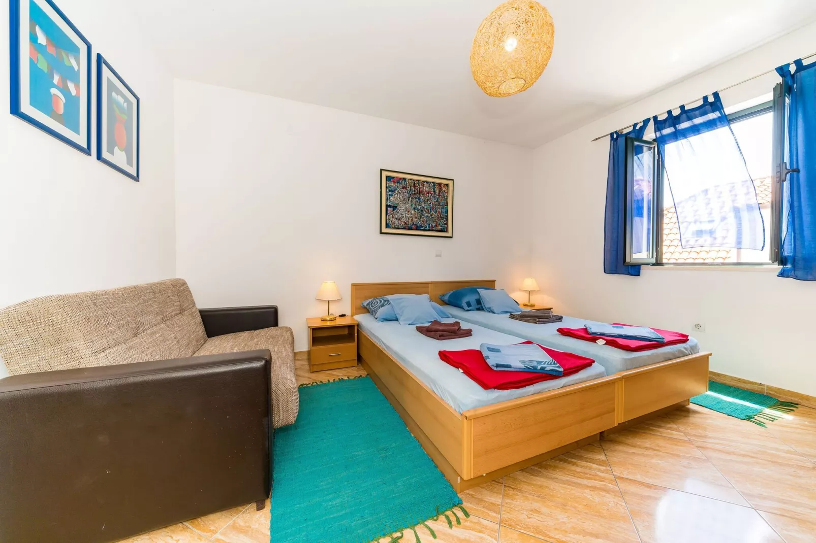 Apartments Casa Vanna - One Bedroom Apartment-Schlafzimmer