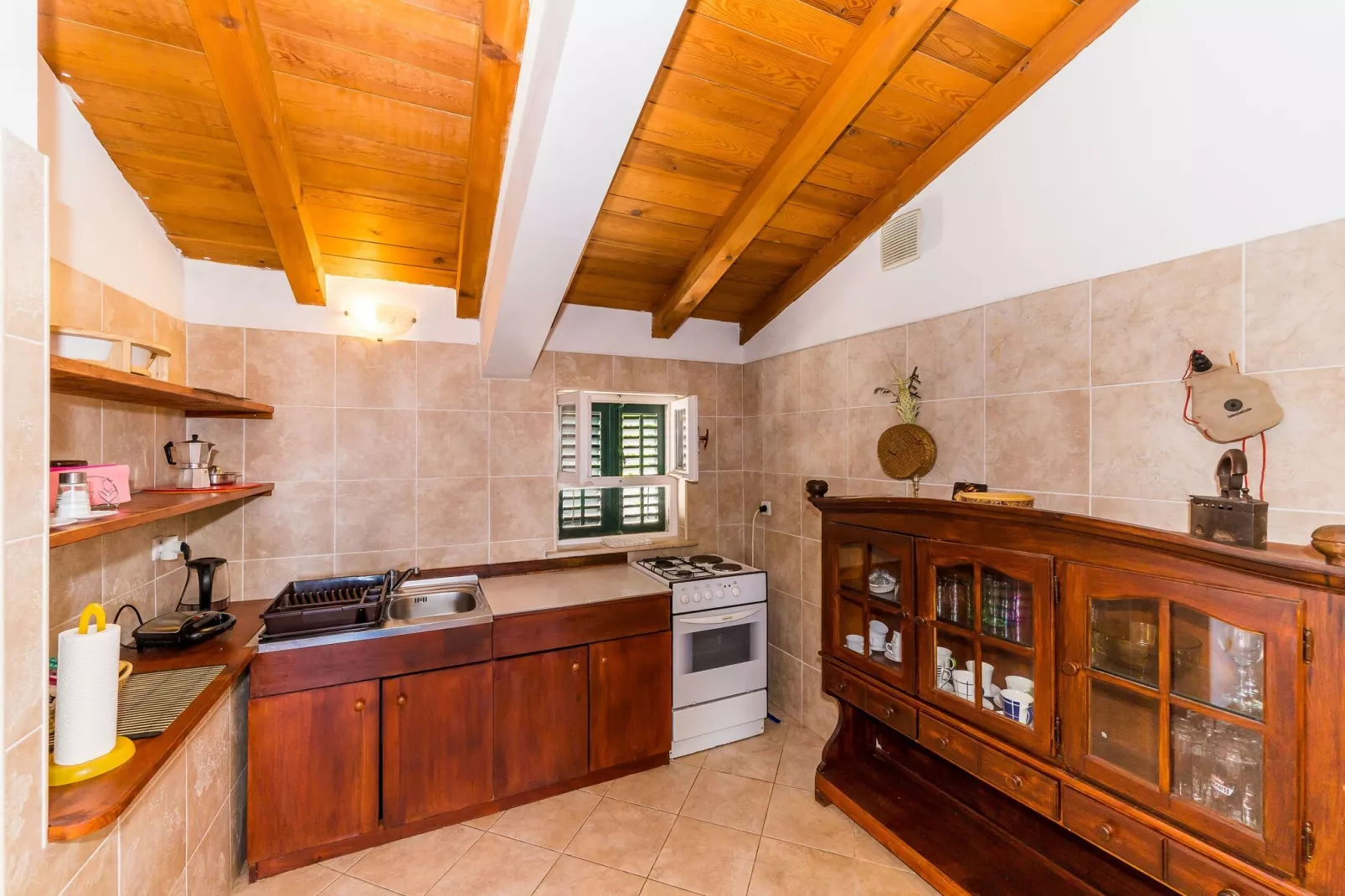 Apartment Casa Vanna - Two-Bedroom Apartment with Terrace and Sea View-Kitchen