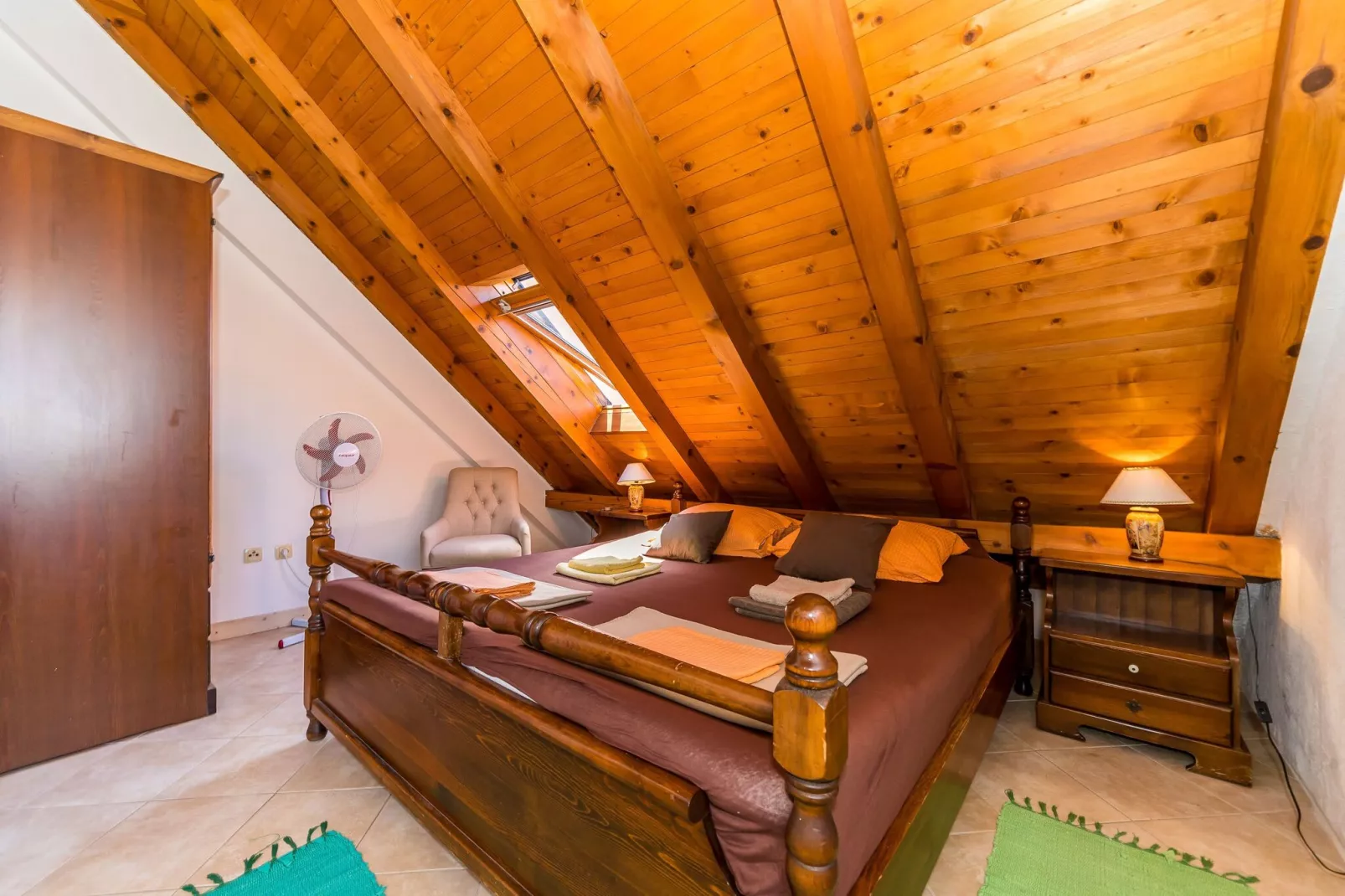 Apartment Casa Vanna - Two-Bedroom Apartment with Terrace and Sea View-Bedroom